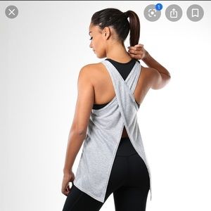 Gymshark tie back tank vest